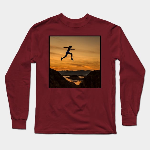 Flying Long Sleeve T-Shirt by daengdesign66